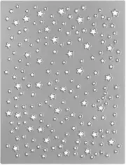 Metal Stars Background Cutting Dies,Five Pointed Star Background Die Cuts Emboss