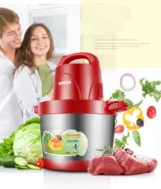 220V Electric meat grinder stainless steel crushed garlic pepper ginger cutter