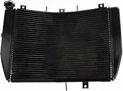 Radiator Grille Fit For Kawasaki NINJA ZX-10R ZX10R ZX1000 2006 2007 ZX 1000 NINJA 06-07 CVK Motorcycle Engine Radiator Aluminium Cooler Engine Radiator