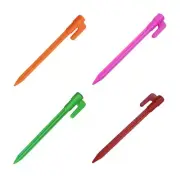 4Pcs Outdoor Camping Tent Nails Plastic Sand Ground Pegs Stakes Pins Hook