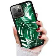 ( For iPhone 15 Pro ) Back Case Cover AJ12702 Palm Tropical