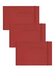 [Profile Australia] Citi Pocket Photo Wallet 3 Pack Bundle in Red