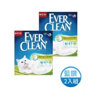 在飛比找森森購物網優惠-EverClean 藍鑽 花語香氛結塊貓砂10L (2入組)