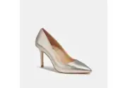 Coach Wiley Pump Champagne Size 10