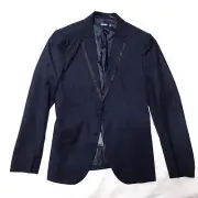 NEW ANTONY MORATO VIRGINIA BLU NOTTE TRAVELLER SLIM COTTON BLAZER 48 EU 38 US