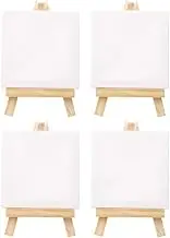Easel Set for Art Painting Drawing Craft Wedding Home Decoration - Compact Display Easel Kit for Kids and Adults