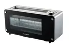 Maxim 2 Slice Toaster Electric Oven Heater Glass Bread Bagel Jaffle Defrost