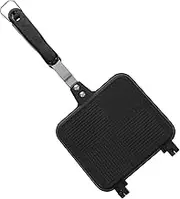 Detachable Sandwich Maker Double Sided Frying Pan for Grilled Sandwiches Non Stick Baking Pan for Outdoor Cooking Easy to Use Suitable for Eggs and Cheese