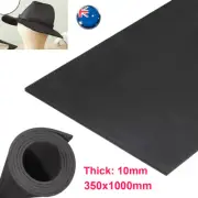 10mm EVA Foam Roll Black Sheet Cosplay Costumes Kids Toy High Density 350x1000mm