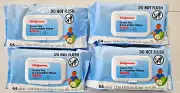 Walgreens Green Tea & Cucumber Wipes Hypoallernenic 64 Wipes 4 Pack