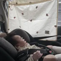 在飛比找蝦皮購物優惠-ins風刺繡韓國兒童防晒遮陽隔熱簾嬰兒拍照攝影道具汽車車用窗