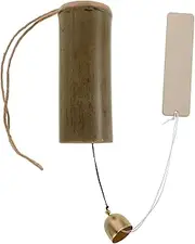 TOBBOMEY Bamboo Wind Chime Japanese Outdoor Decor Large Chimes for Garden for Relaxing Atmosphere