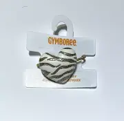 NWT Gymboree Right Meow White Gold Heart Pony Tail Holder