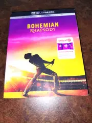 BOHEMIAN RHAPSODY (4K ULTRA HD+BLU-RAY+DIGITAL) W/SLEEVE COVER/TARGET ED./NEW