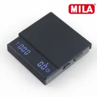 在飛比找momo購物網優惠-【MILA】迷你咖啡電子秤(智能秤、義式秤、咖啡秤、計時、秤