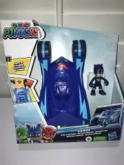 PJ Masks Glow & Go Cat-Car Preschool Toy Vehicle, Light Up Catboy Car NEW