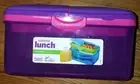 New! SISTEMA Lunch Slimline Quaddie Lunch Box Food Storage Container 67.6oz/2L
