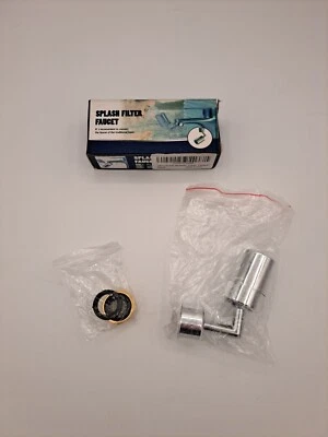 Universal Splash Filter Faucet 720° Angle Swivel Sprayer Head 4-Layer Net Filter