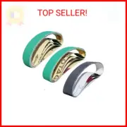 12 PCS 3/4" x 12" Knife Sharpener Sanding Belt Kit for Work Sharp Ken Onion Edit