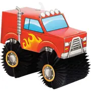 3D Monster Truck Honeycomb Shaped Wheels