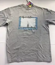 Uniqlo x Andy Warhol Gray UT Men's Sz. XS T shirt ,Statue of Liberty, New