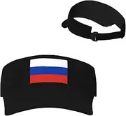 [Generic] National Emblem of Russia Sun Visor Hats Russians Sunscreen Visor Cap for Sport Beach Tennis Golf Running Hiking