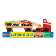 Melissa and Doug Magnetic Toy Car Loader Set