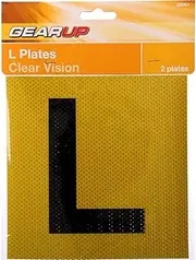 Gearup Clear Vision L Learner Plate Set GUCVLP
