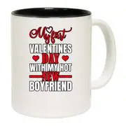 My First Valentines Day With My Hot New Boyfriend Mug Cup