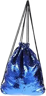 FOMIYES Mermaid Sequin Drawstring Bag Women's Shoulder Bag Drawstring Backpack Glittering for Christmas/birthday