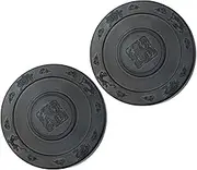 2sets 2 Pcs Durable Calligraphy Inkstone with Cover Practical Ink Grinding Smooth Surface for Easy Use for Students Art Enthusiasts Fadeless Reusable Printing Ink Plate 2pcs*2