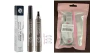 Microblading Eyebrow Pen 3D Eyebrow Pencil Aturmc Micro Fork Tip 4#Beige