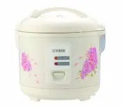 Rice Cooker and Warmer with Steam Basket
