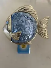 Bath & Body Works Blue Fish Wallflower Plug Nightlight Diffuser New