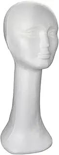 WRITWAA Desktop Hat Display Rack Mannequin Head for Caps Wigs Fedoras Sturdy Hat Storage Holder for Retail Use Home Decoration