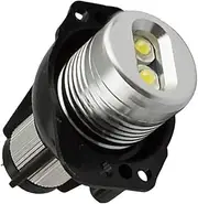 Mikinona LED for Series Direct Replacement Angel Eyes Car Headlight Easy Plug and Play Installation White Light