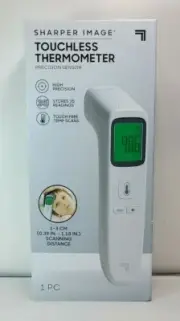 SHARPER IMAGE Digital Touchless Smart Forehead Thermometer