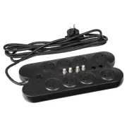 HPM 8 Outlet TV/AV Surge Protected Powerboard/3150J LED indicator/RFI filtering