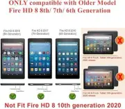 Fire HD 8 Tablet (8th/7th/6th Generation - 2018/2017/2016 Release) Pre Case for