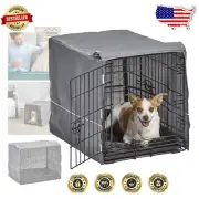 Premium 24" Double Door Dog Crate with Accessories - Comfort and Quality Assured
