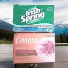 Vtg Bar Soaps Irish Spring Moisture Blast Hydrobeads And Caress Daily Silk NOS