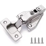 (10 PCS) Full Overlay Soft Close Cabinet Hinges for Kitchen Cabinets - 105° F...