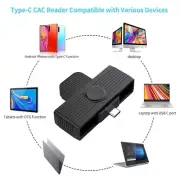 USB C CAC Reader Card Reader DOD USB Common Access CAC Foldable