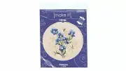 Make It PRIMULA Traced Linen Cross Stitch Kit - 585244, Tracked PosT