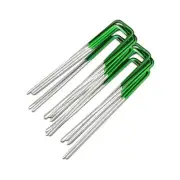 Prime Turf Artificial Grass 50pcs Synthetic Pins Fake Lawn Turf Weed Mat Pegs