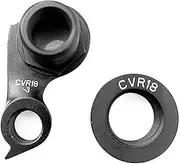 Vuzmode 2Pcs Bicycle Rear Derailleur Hanger, for Cervelo CVR18-3 DRH-WMN112 DRH- Disc Road Frame S3 C3 C5 R3 R5 S5 Carbon Mech Dropout Bike Derailleur Hanger(Black WGH960P2)