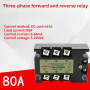 Three-phase two-control motor forward and reverse solid state relay YJGM-3D6680A