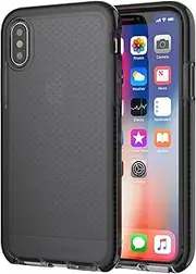 Tech21 Evo Check Impact Case Cover for Apple iPhone X - Smokey/Black