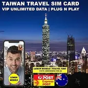10/15 Days Taiwan Travel SIM Card | Far Eastone Network | Premium Unlimited Data | No Speed Cap | Plug-n-Play (15 Days)