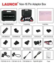 LAUNCH Non-16 Pin Adaptor Kit Box For CRP919E X431 PRO ELITE X431 PAD V ELITE